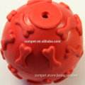 Thermoplastic rubber ball pet chewtoy for dogs and cats